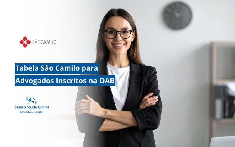 Tabela São Camilo para Advogados Inscritos na OAB